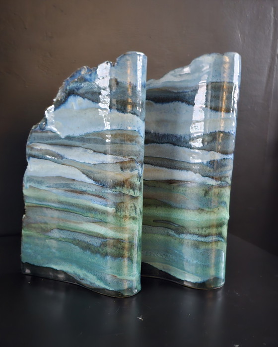 Image 1 of Unique pair of vases Hanneke Blom