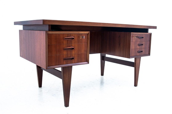 Image 1 of Schreibtisch aus Teakholz, dänisches Design, 1960er Jahre