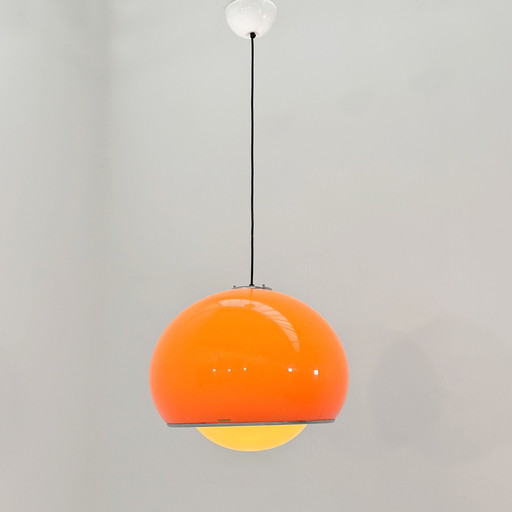 Orange Bud Pendant Lamp by Studio 6G for Guzzini, 1970s