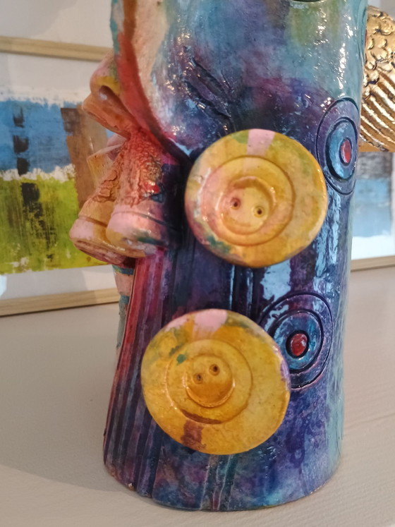 Sculptuur My prins charming – Annaart, Beeldhouwkunst, Keramiek, Goud (photo 10 of 14)