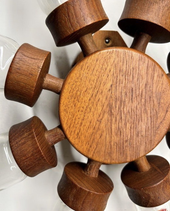 Image 1 of Roue à épices design danois teck années 60