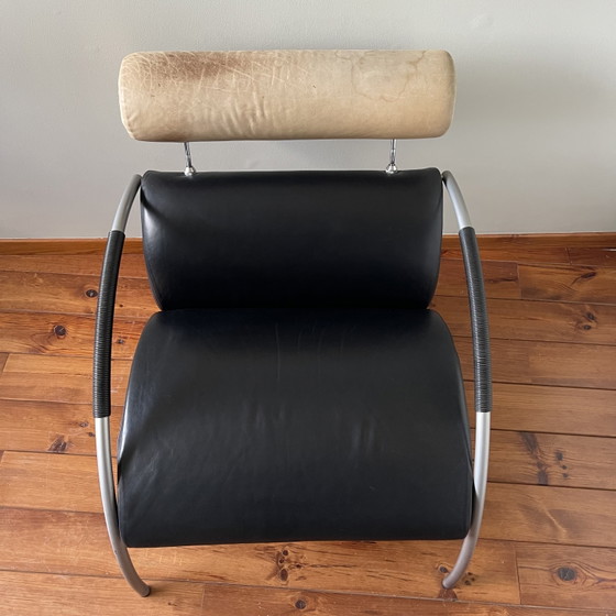 Fauteuil Cor Zyklus de Peter Maly – Leather, Metal (photo 2 of 8)