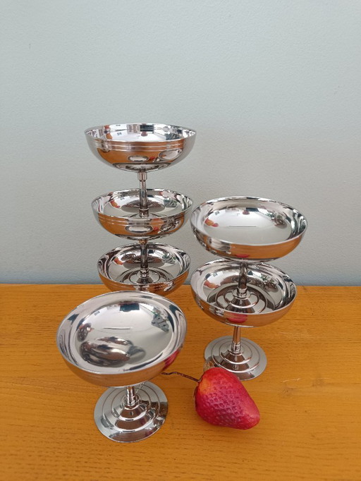 Set of 6 new Rémy Letang ice cream cups