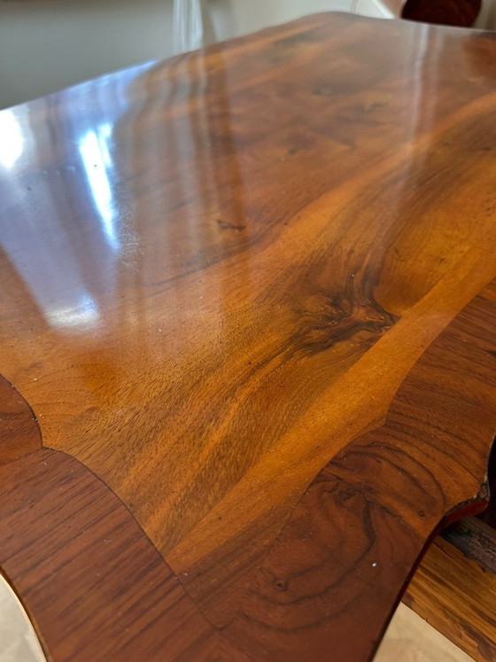 Biedermeier Table – Wood, Brass (photo 12 of 16)