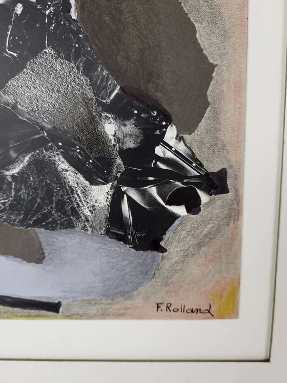 Collage Fernand Rolland Crac Tremblay – Láminas artísticas, Paper, Abstract (photo 4 of 6)