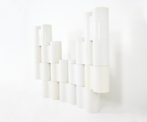 Séparateur de pièce modulaire « Fiocco » conçu par Pierluigi Spadolini pour Kartell, années 1970