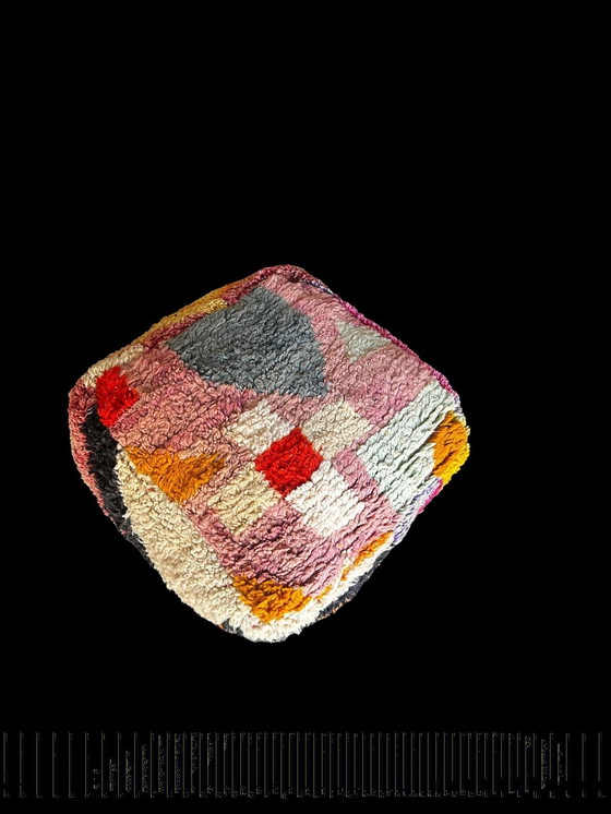 Image 1 of Moroccan rug flour cushion 60 x 60 x 22 cm 