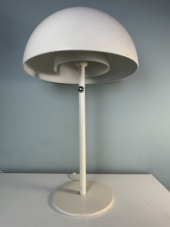 Vintage IKEA Brasa Table Lamp – White – Retro Design – Metal (photo 9 of 15)