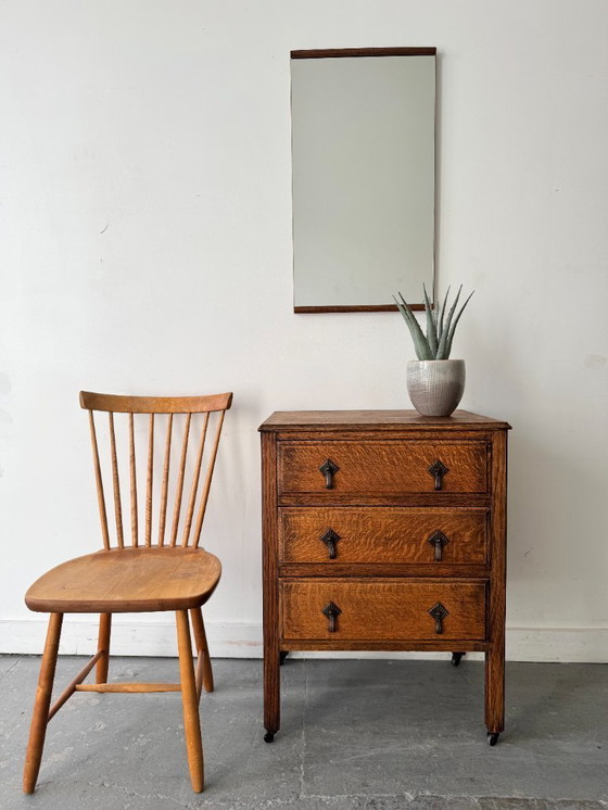 Image 1 of Miroir mural rectangulaire vintage de STAG