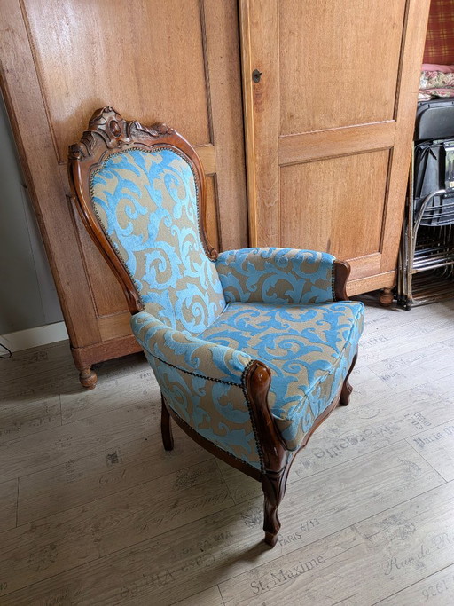 Brocante stoel 