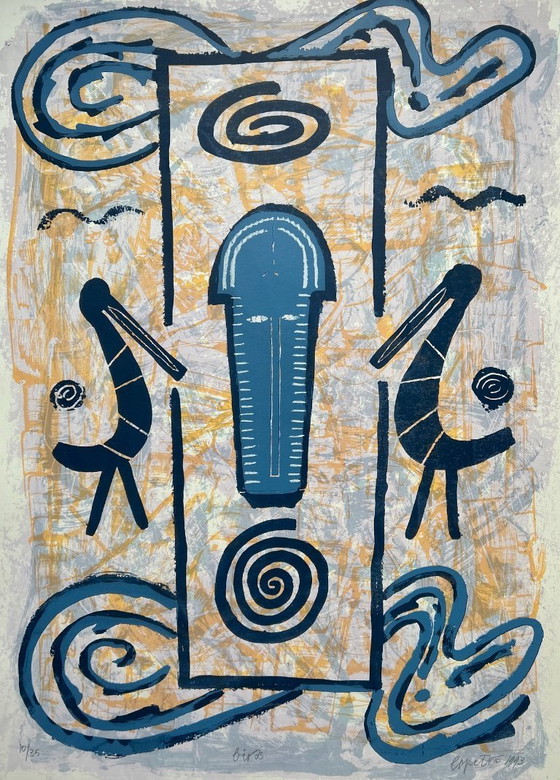 Image 1 of Sérigraphie Bettina Lopetro