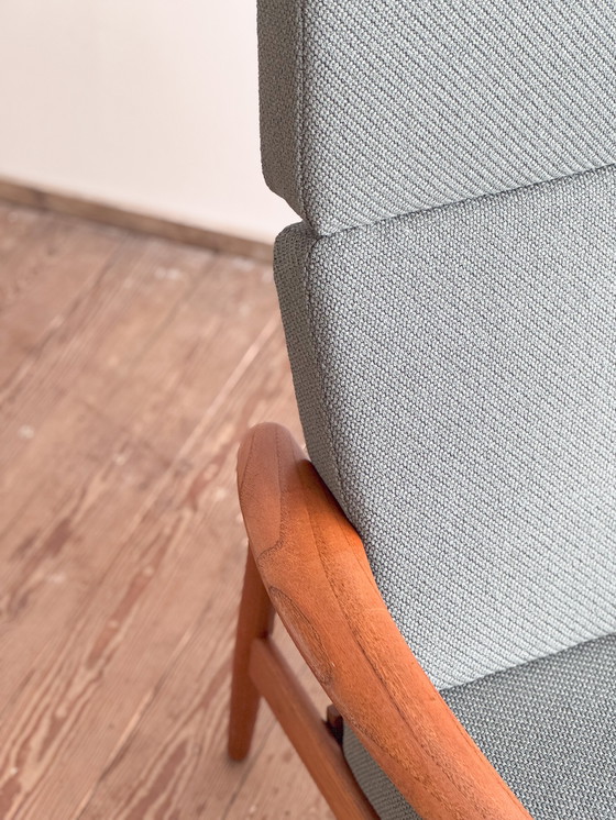 Image 1 of Mid-Century Danish Lounge Armchair in Teak Fd 164 by Arne Vodder for France and Son., Denmark, 1960s