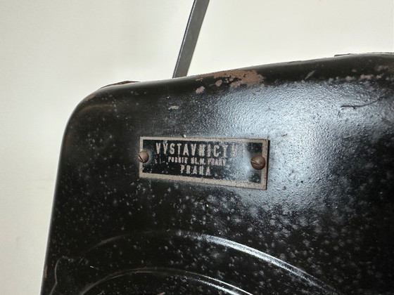 Image 1 of Vintage Black Theatre Spotlight, 1950s