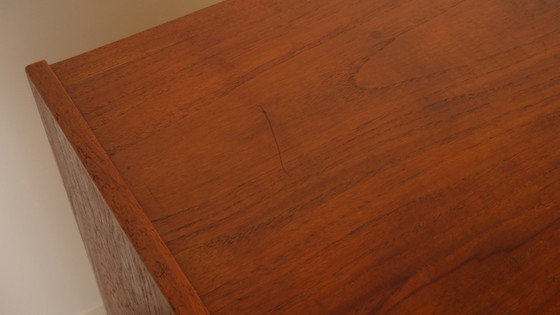 Image 1 of Commode vintage danoise | Teck | 6 tiroirs | 108 cm