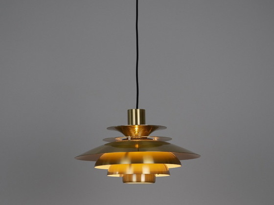 Image 1 of Lampada a sospensione vintage danese Verona di Kurt Wiborg, Jeka, anni '80