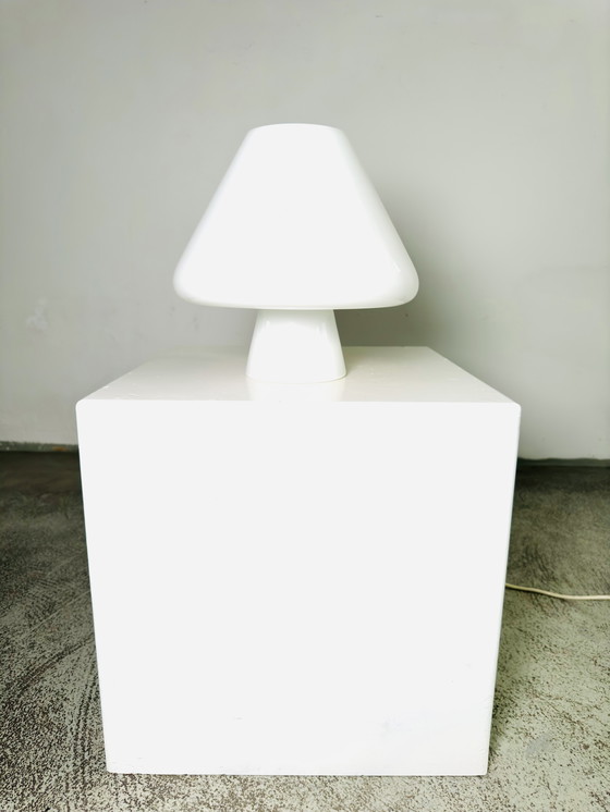 Image 1 of MURANO TABLE LAMP BY VENINI, ITALY, 1970s