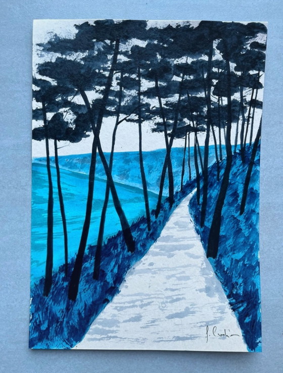 Image 1 of Artist's sketch 21x15cm.