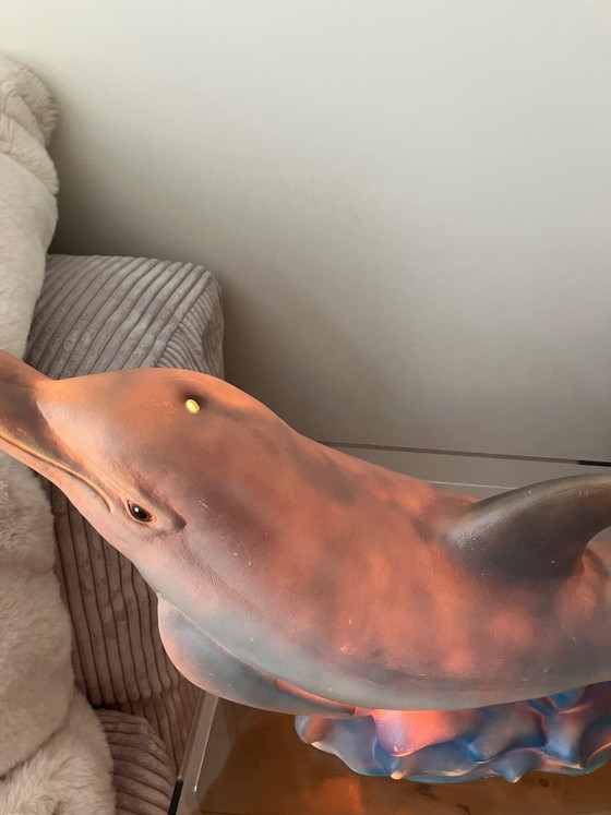 Image 1 of Heico dolphin lamp
