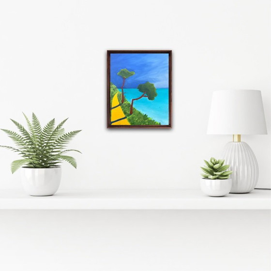 Image 1 of Óleo y acrílico sobre lienzo tensado. Tamaño 3F 27x22cm.