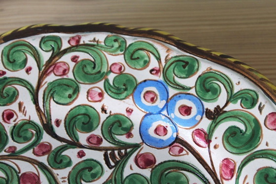 Image 1 of Assiette décorative Deruta