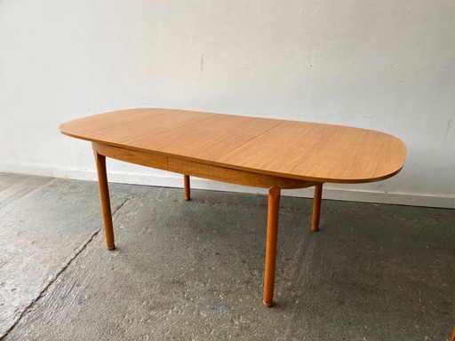 Grande table de salle à manger Mid Century par Schreiber Furniture
