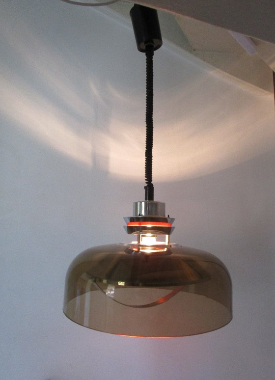 Image 1 of Mid - Century Space Age pendant lamp by Herda