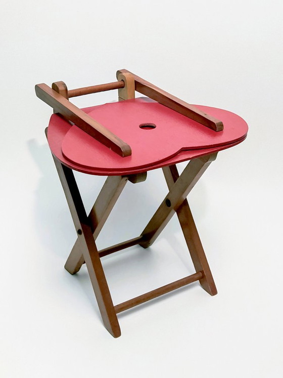 1950s High Chair – Decorative Objects, Wood, Vintage (photo 6 of 10)
