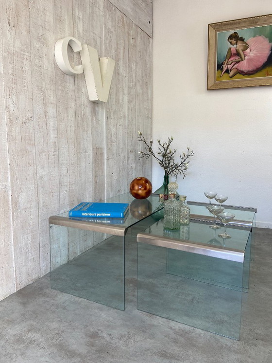 Image 1 of Set of 3 Galliotti & Radice coffee tables