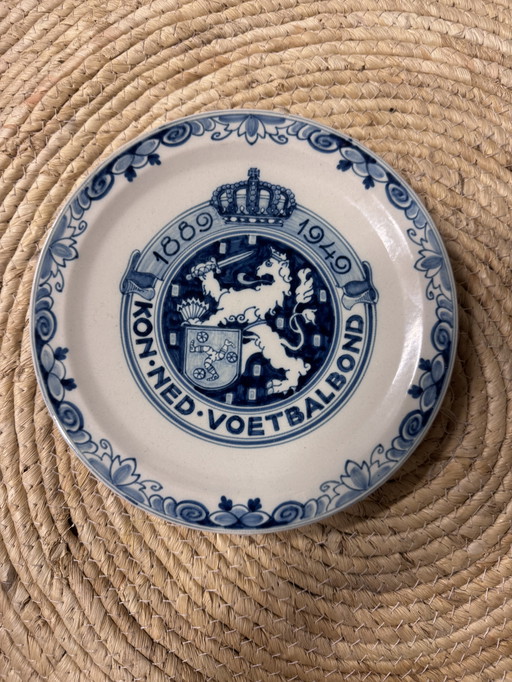 KNVB bord Delfts Blauw