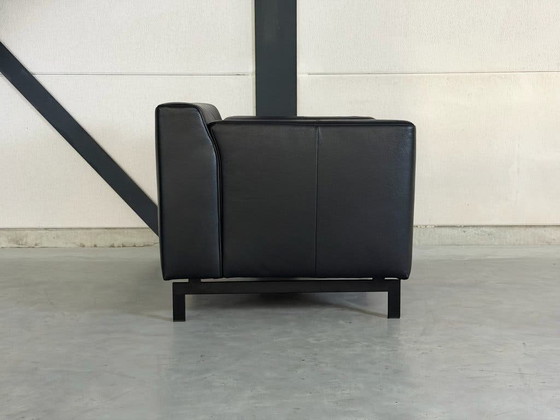 Poltrona Rolf Benz Linea - pelle nera – Poltrone, polished steel (photo 7 of 9)