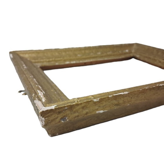 Image 1 of Antieke of vintage sierlijke fotolijst in goudkleur