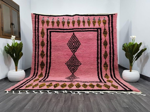 Groot handgemaakt Berberkleed 400cm x 300cm