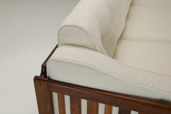 Monte Carlo 3-Seater Sofa in White Bouclé - Ingvar Stockum – 3-5 seaters, Textile (photo 6 of 9)