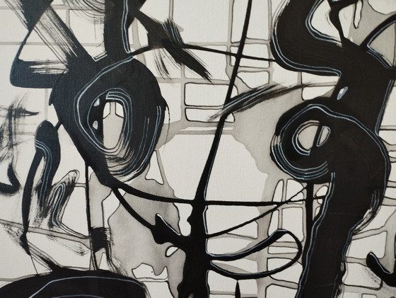 Image 1 of Natia Antadze Retrato abstracto 