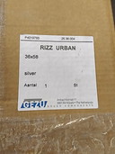 Rizz Urban Mat Silver Doormat