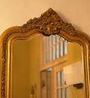 Bellissimo specchio antico sfaccettato 125 x 80