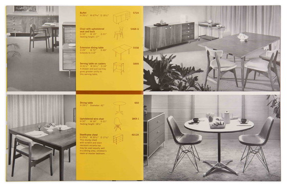 Image 1 of Tavolo rotondo vintage Herman Miller Eames