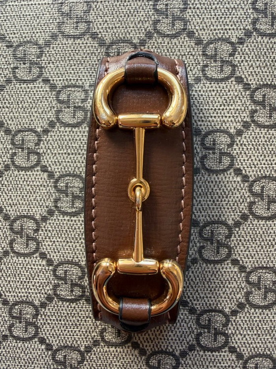 Bolso de hombro pequeño Gucci Horsebit 1955 – Bolsos de hombro, Calfskin (photo 19 of 20)
