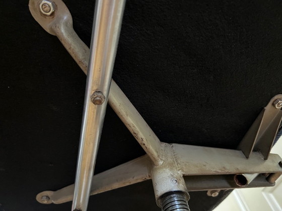 Image 1 of Original 1930er Gispen 354 Bürostuhl blau