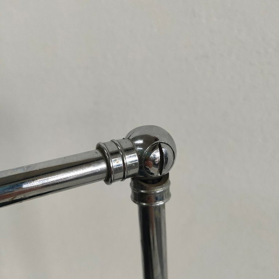 Image 1 of Lampada da tavolo vintage 60 ies Stilux Milano (nero e rosso)