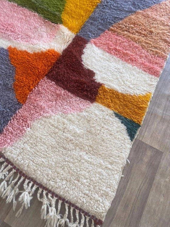 Tappeto marocchino in lana naturale, fatto a mano, 3x2 m. – Tappeti, Wool (photo 9 of 12)