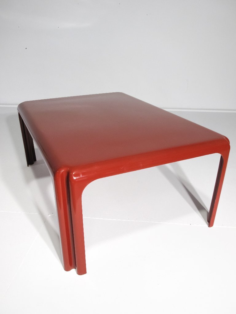 ARTEMIDE coffee table ARCADIA by Vico Magistretti / RED / PATENT