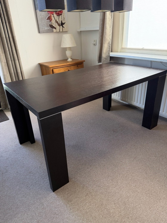 Modern Wenge Dining Table 160x90 – Wood (photo 5 of 9)