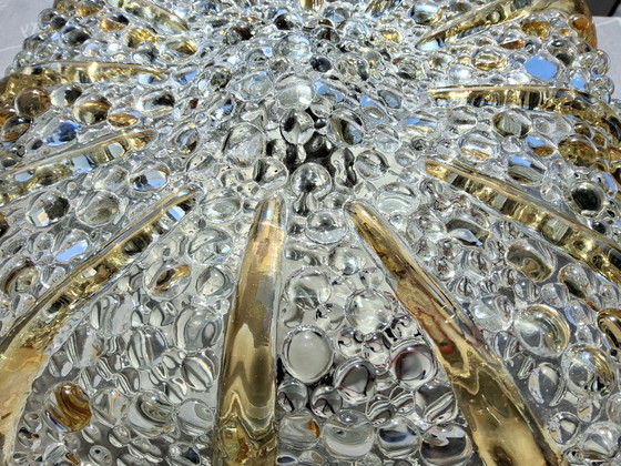 Image 1 of Wunderschöne Deckenleuchte mit Blasenglas, Maison Limburg J60/70 Helena Tynell Stil