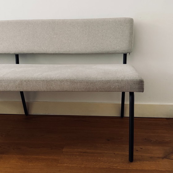 Image 1 of Banc de salle à manger scandinave Aspen beige recyclé