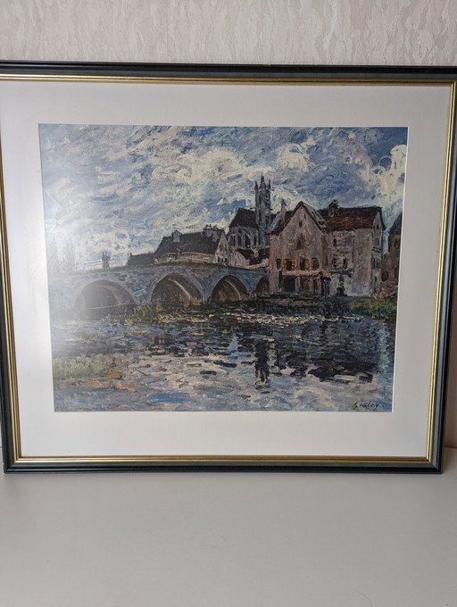 Alfred Sisley - El puente de Moret-sur-Loing