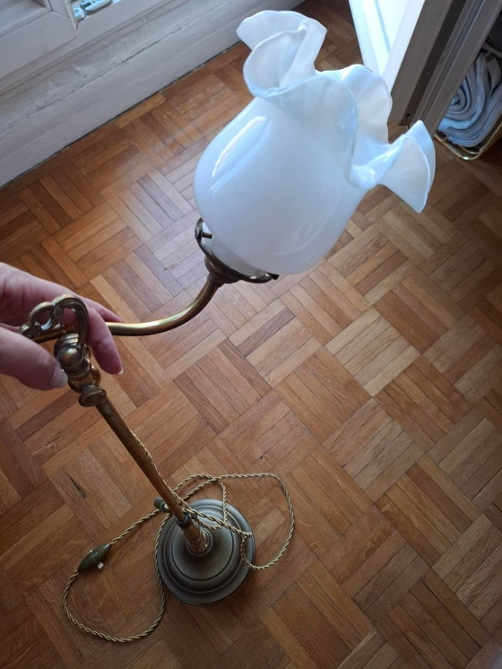 Image 1 of Opaline lamp