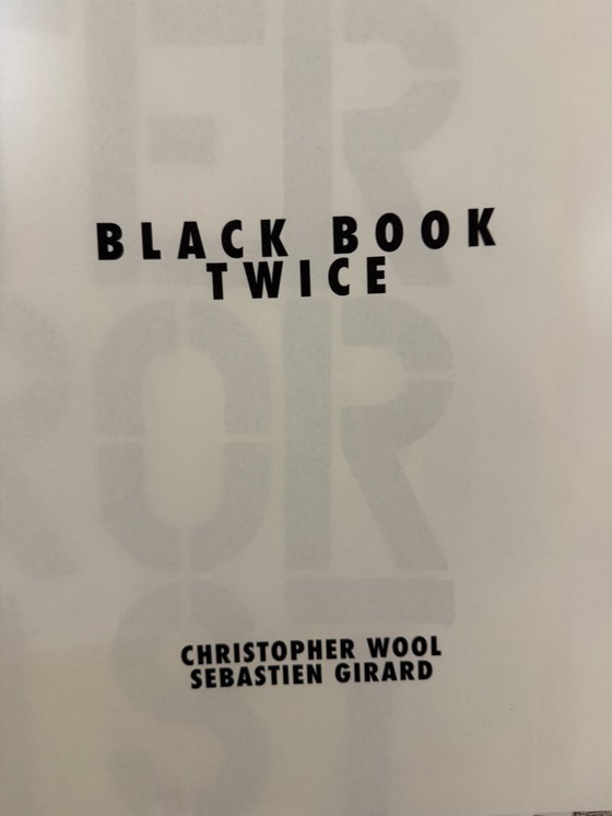 Image 1 of Compartir CHRISTOPHER WOOL GIRARD SEBASTIEN LITOGRAFÍA ARTE CALLEJERO KAWS INVASOR OBEDECER Set 5