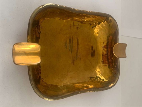 Image 1 of Posacenere Art Déco, modello 10 A, Karl Bayer, Monaco di Baviera, Art Nouveau, ottone