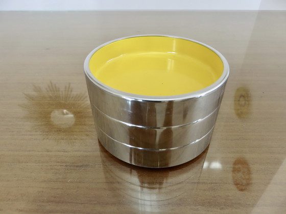 Image 1 of Series of 3 Stackable Ashtrays Typical of the 1970s
